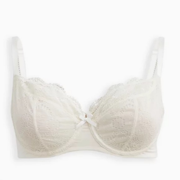 Torrid T-Shirt Unlined Lace Ballet Back Bra NWT - Picture 3 of 7